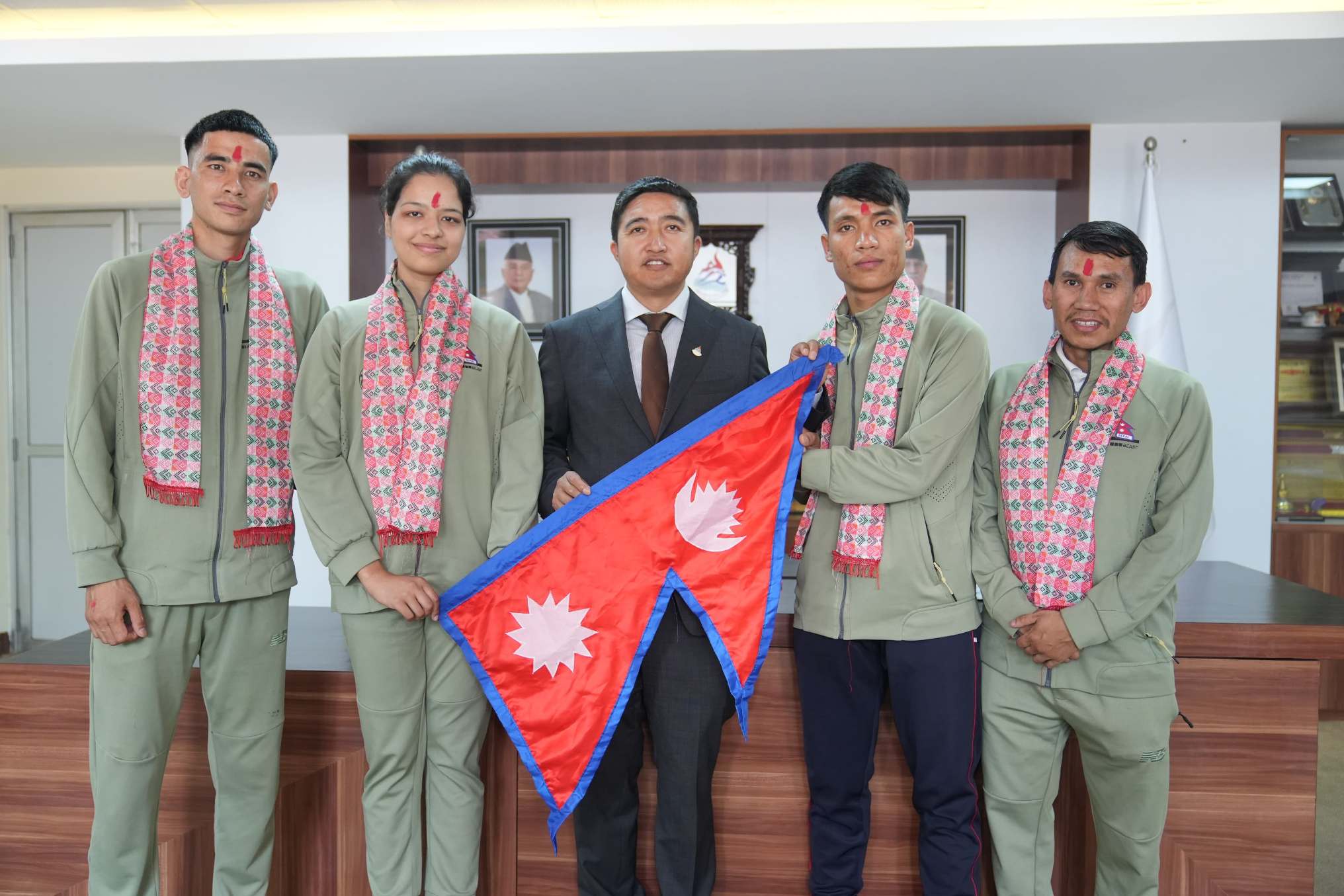 पारा तेक्वान्दो टोली भियतनाम जाने